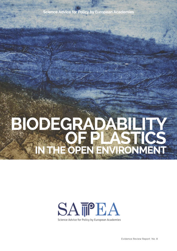 Biodegradability of Plastics in the Open Environment