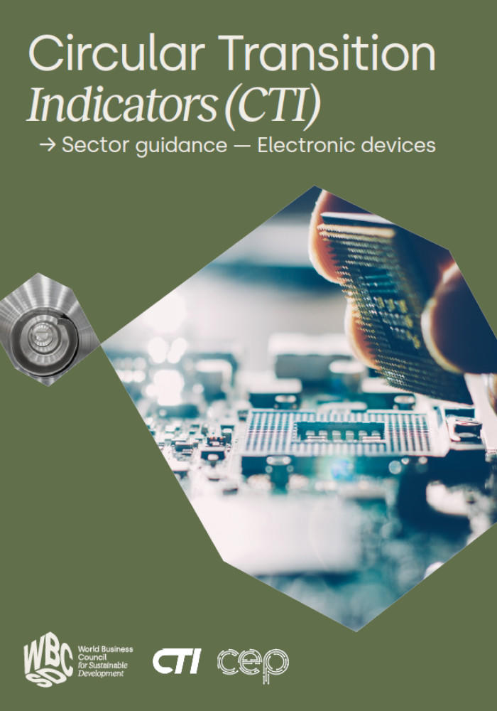 Circular Transition Indicators (CTI): Sector Guidance - Electronic Devices