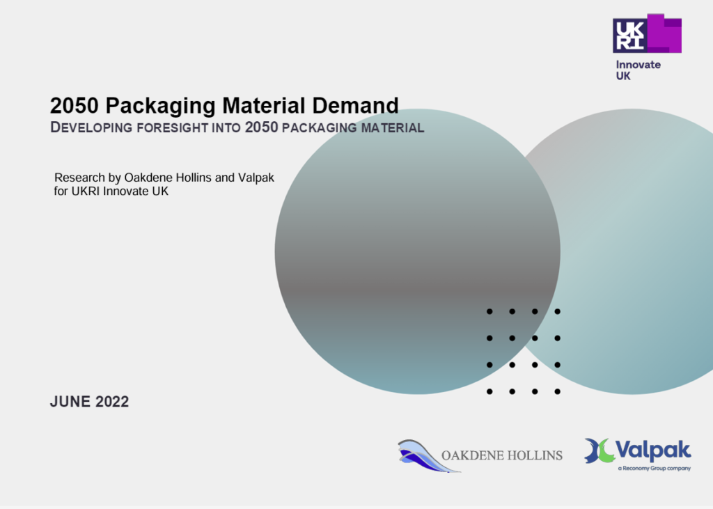 Developing Foresight into 2050 Packaging Material Demand