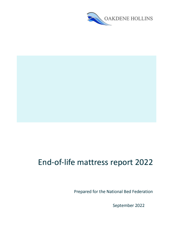End-of-Life Mattress Report 2022
