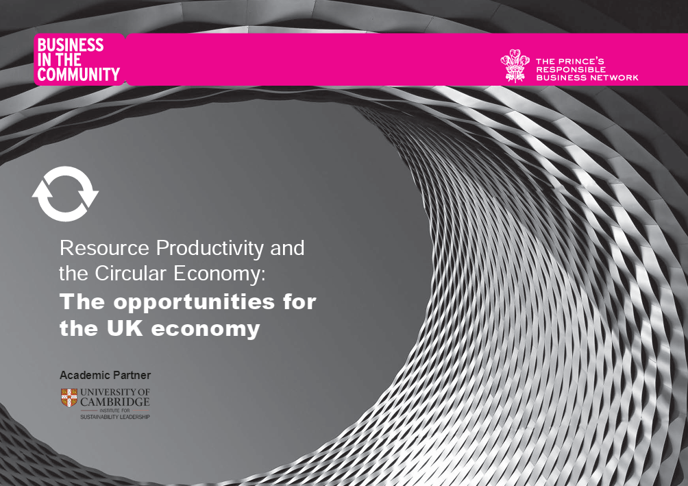 Resource Productivity and the Circular Economy: Opportunities for the UK Economy