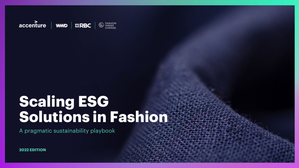 Scaling ESG Solutions in Fashion