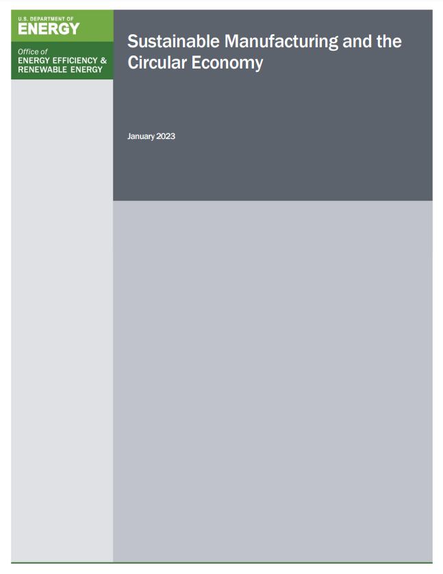 Sustainable Manufacturing and the Circular Economy